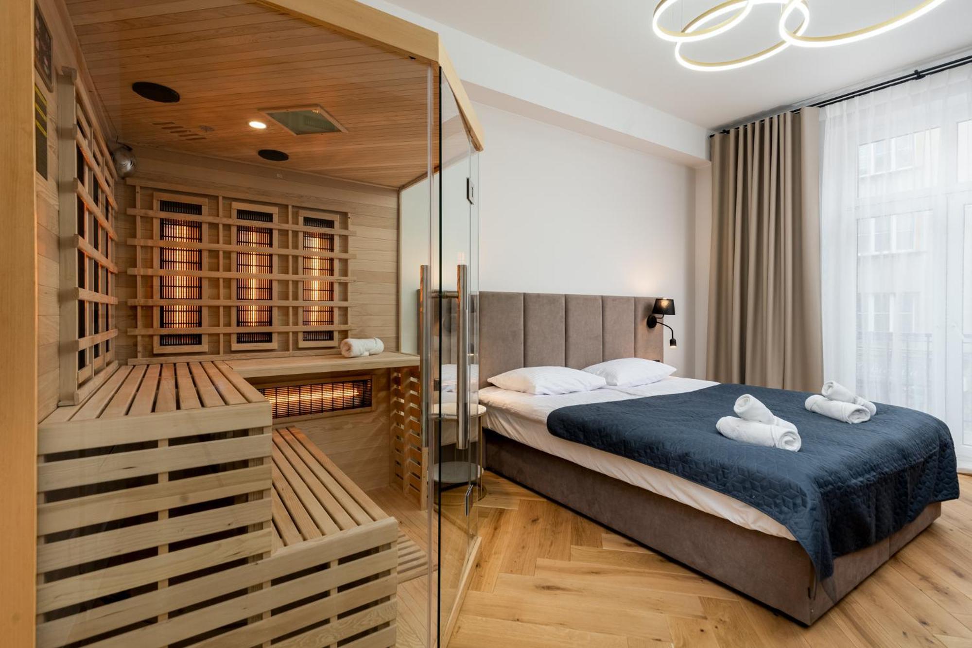 Spa Bedrooms With Sauna&Bath And Free Parking Krakow Luaran gambar